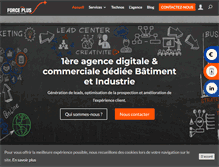 Tablet Screenshot of forceplus.com